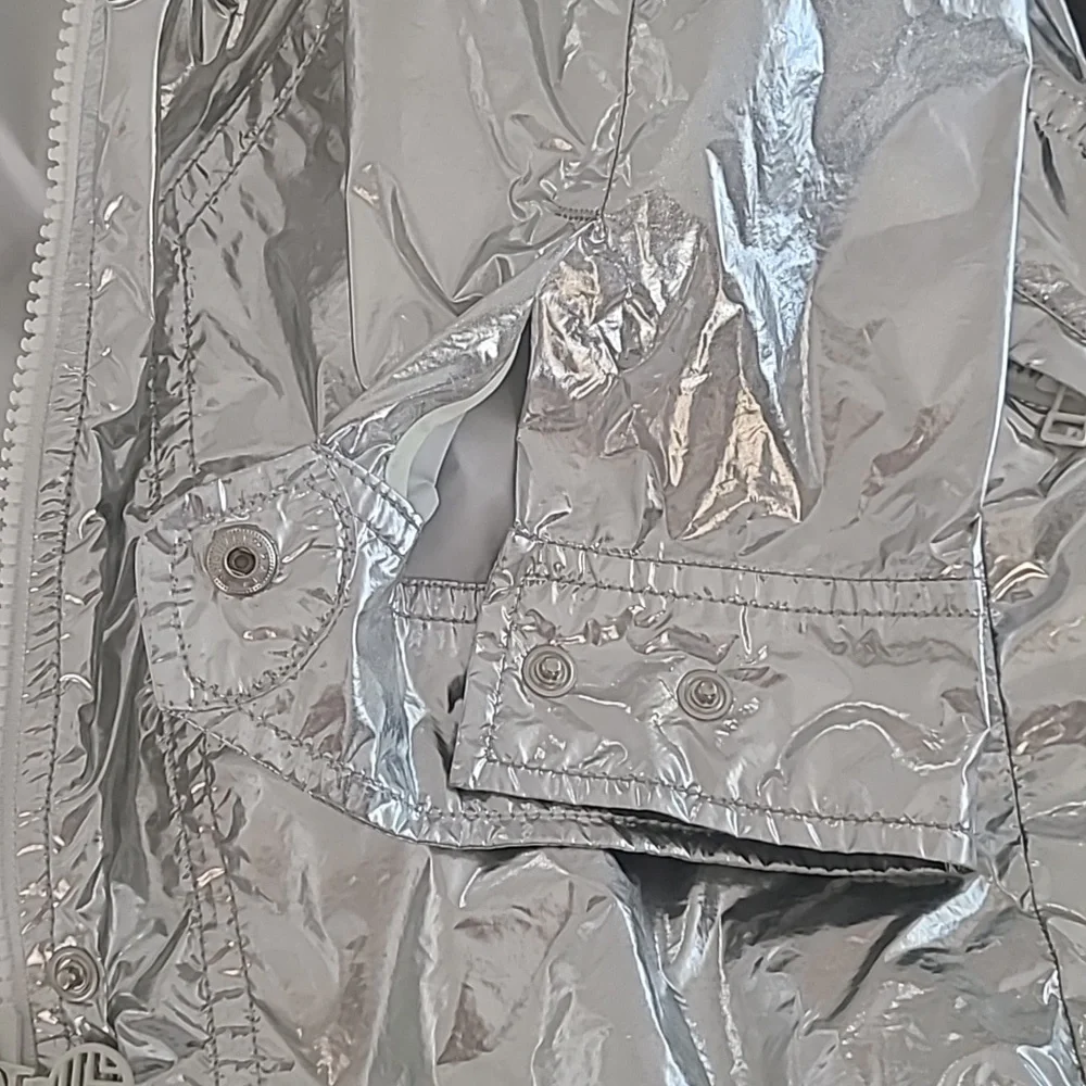 Tory Sport Metallic Windbreaker